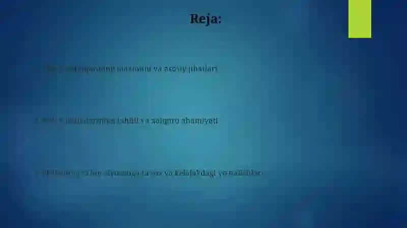 PIRLS tadqiqot 2