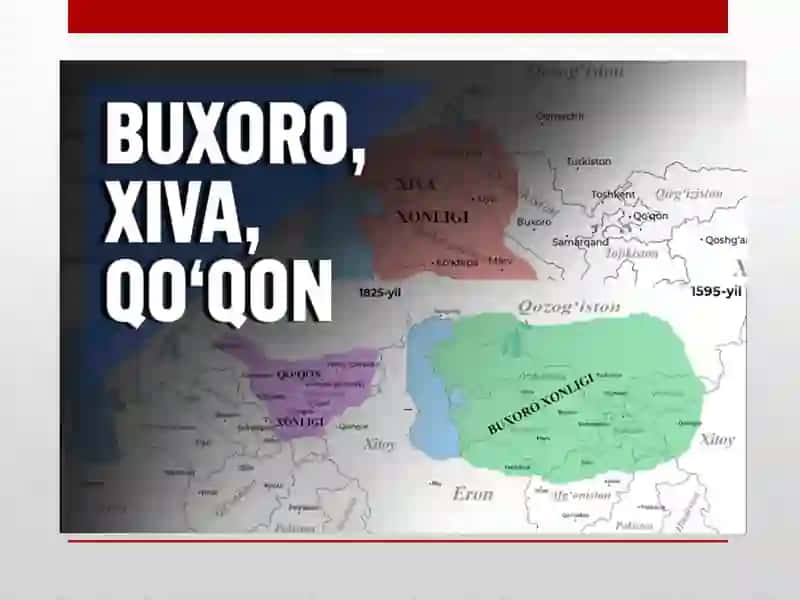 O‘RTA OSIYO XONLIKLARI DAVRI TARIXI TARIXSHUNOSLIGI 2