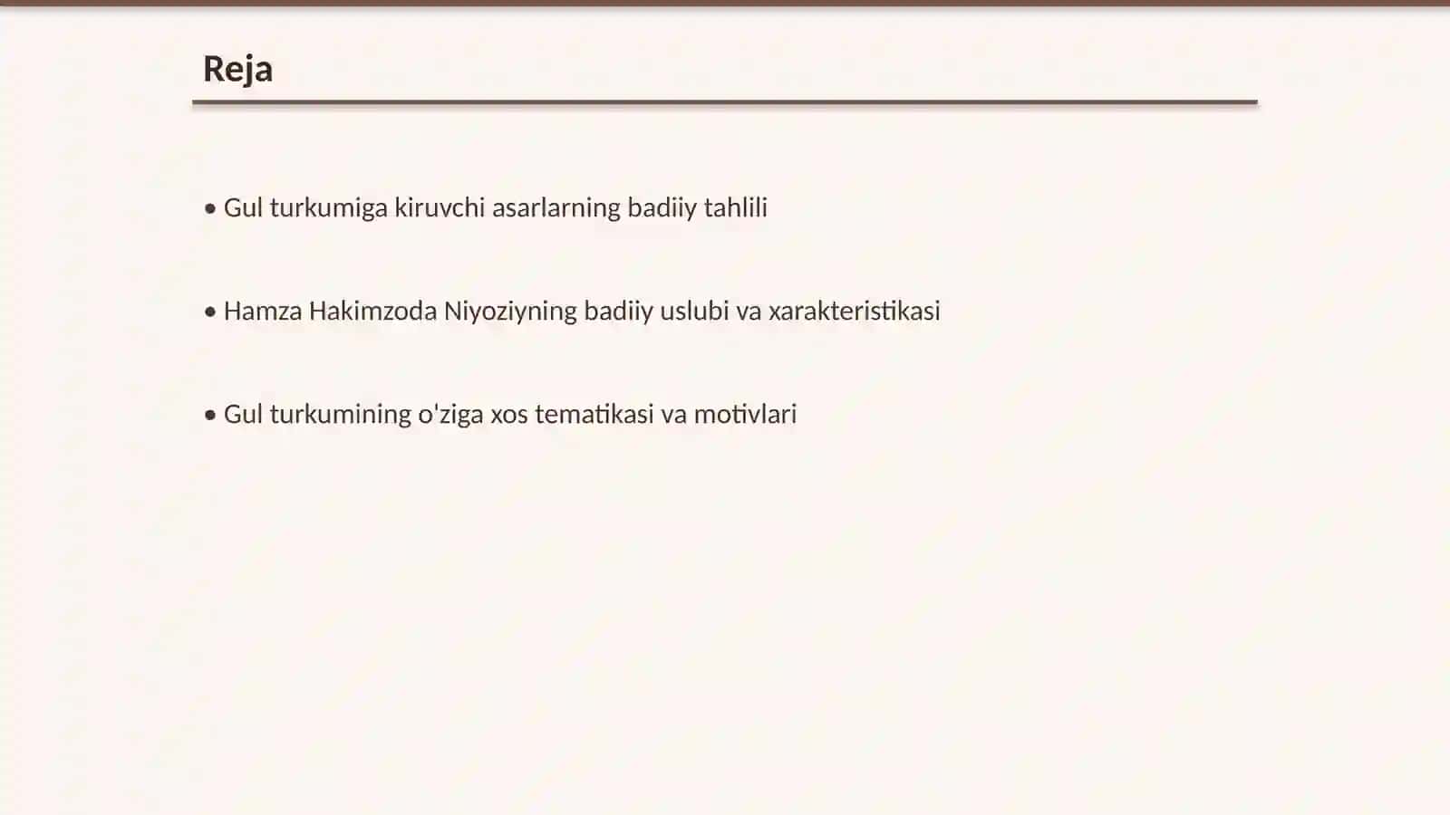 Gul turkumiga kiruvchi toʻplamlarning badiiy ahamiyati 2