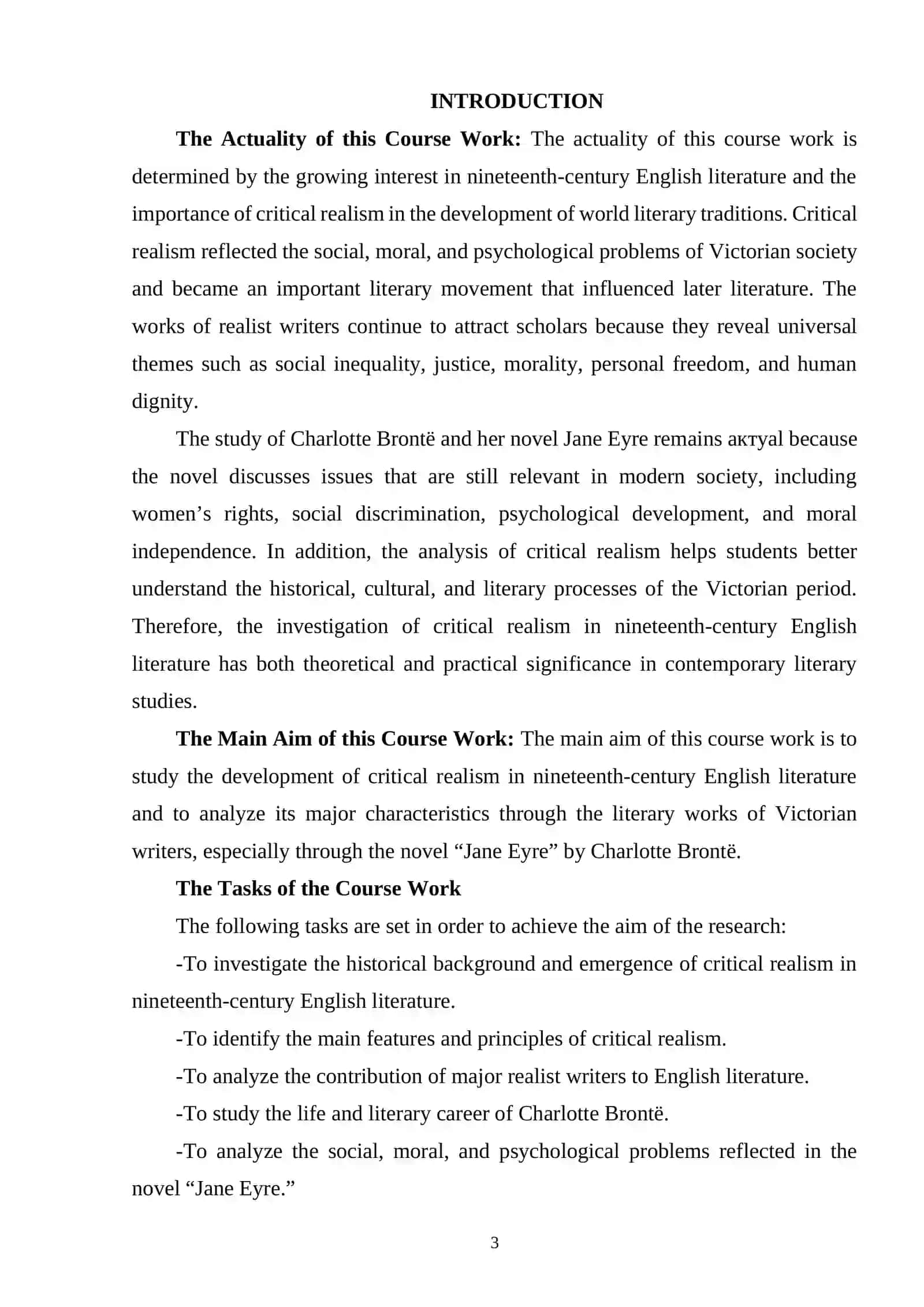 CRITICAL REALISM IN ENGLISH LITERATURE OF THE XIX 2