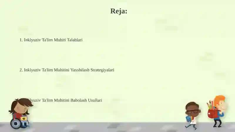 Inklyuziv Ta'lim Muhiti 2