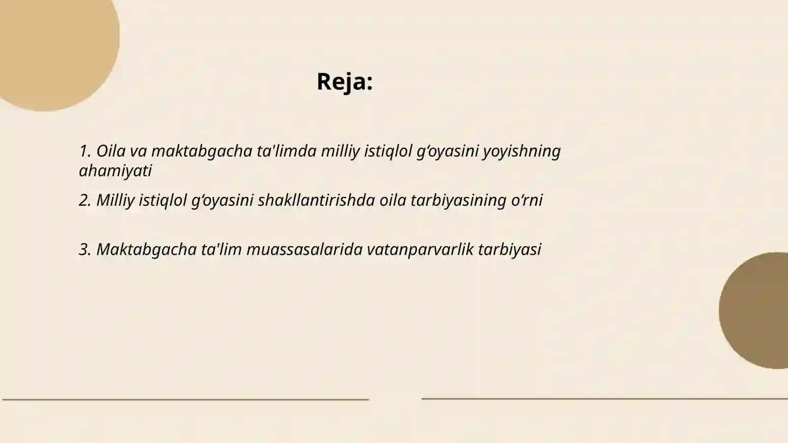 Oila va maktabgacha ta'limda milliy istiqlol gʻoyasini shakllantirish 2