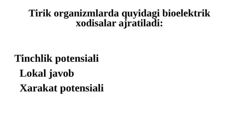 Nervtolari va sinaps fiziologiyasi 2