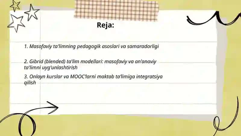 Zamonaviy talim shakllari 2
