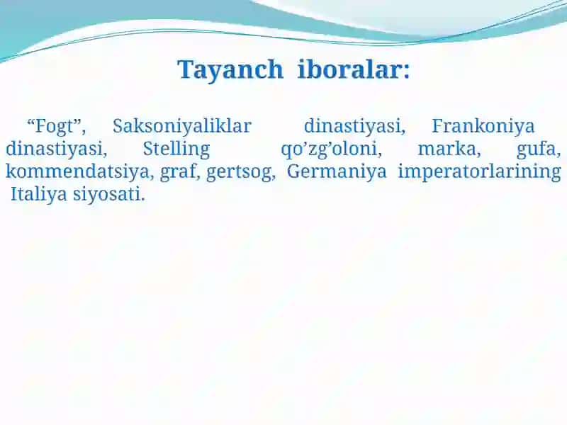 IX-XI asrlarda Germaniya 2