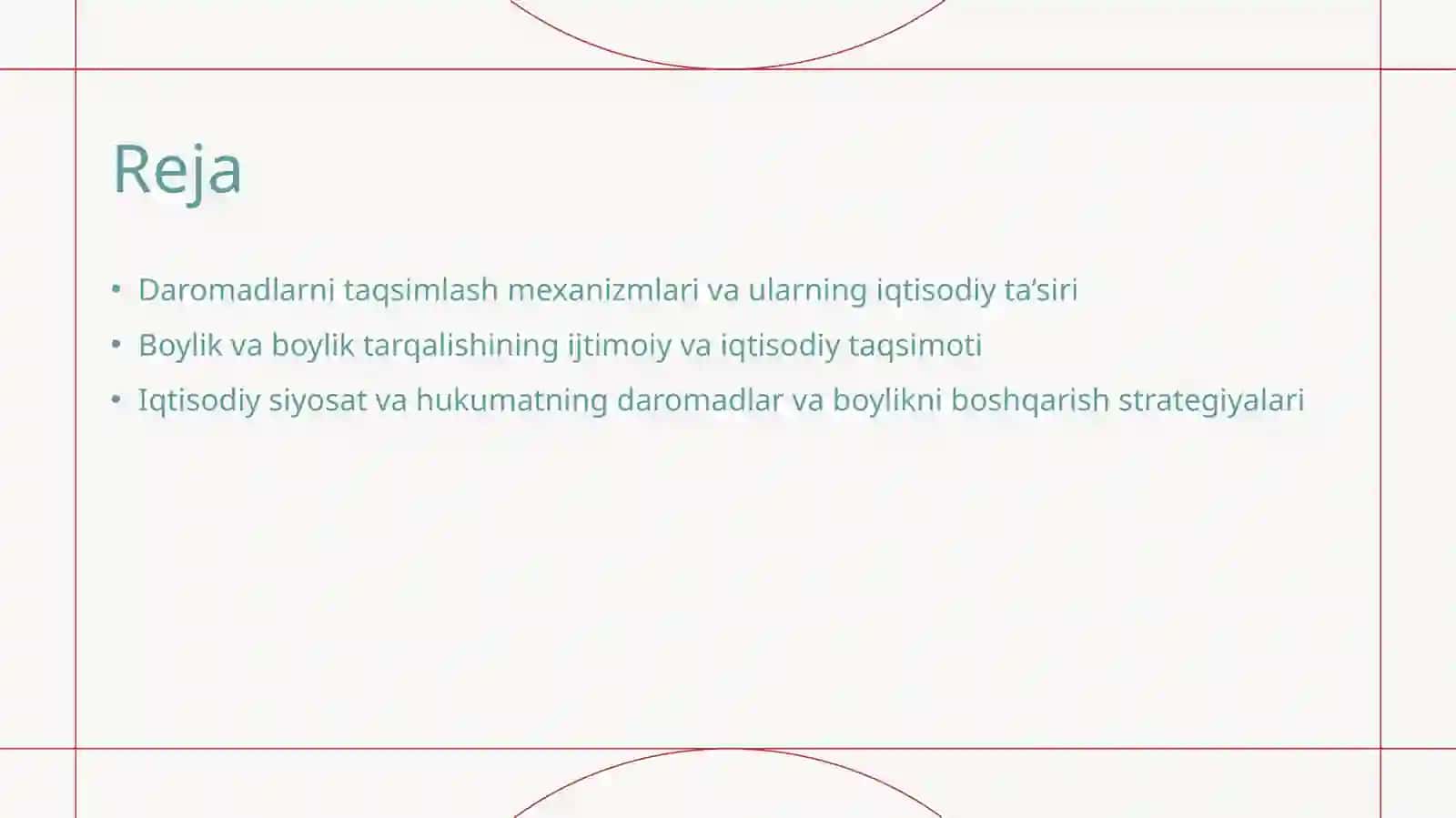 Daromadlarniqaytataqsimlash,boylikvaiqtisodiysiyosatmavzusidatahliliyma’lumotnomatayyorlash 2