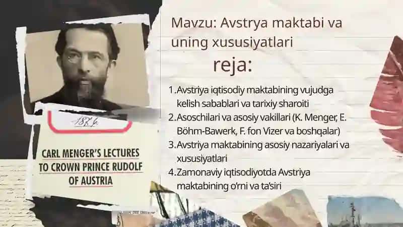 Avstrya maktabi va uning xususiyatlari 2