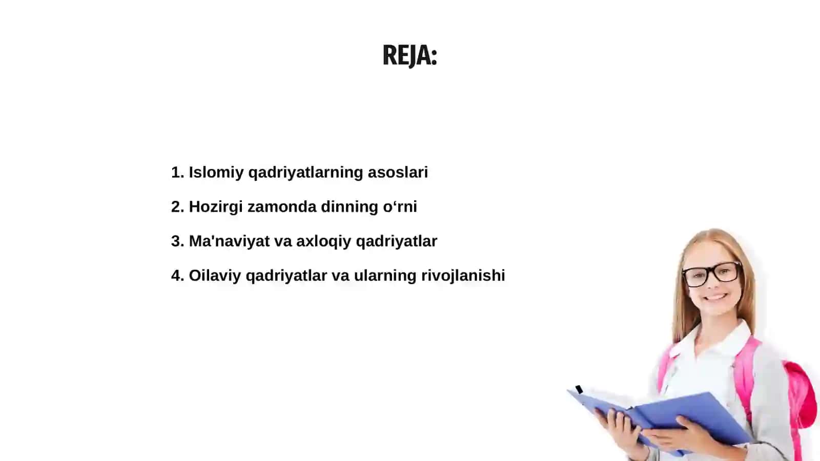 Islomiy qadriyatlar va hozirgi zamon 2