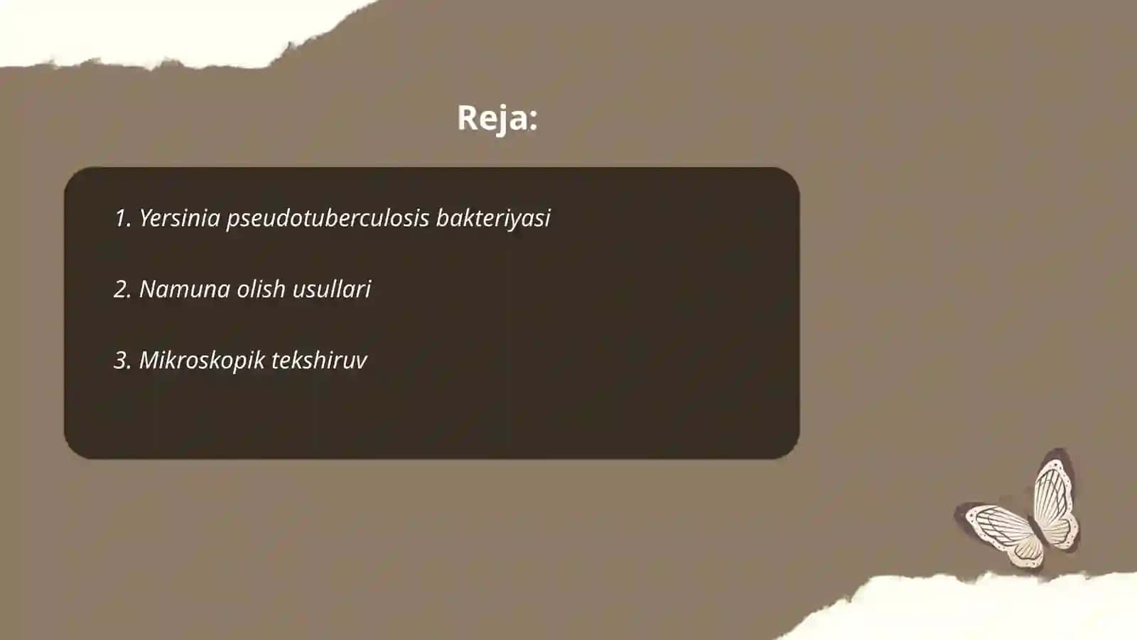 Psevdotuberkuloz qòzģatuvchisining laboratoriya diagnostikasi 2