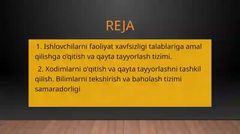 Mehnatnimuhofazaqilishto’g‟risida 2