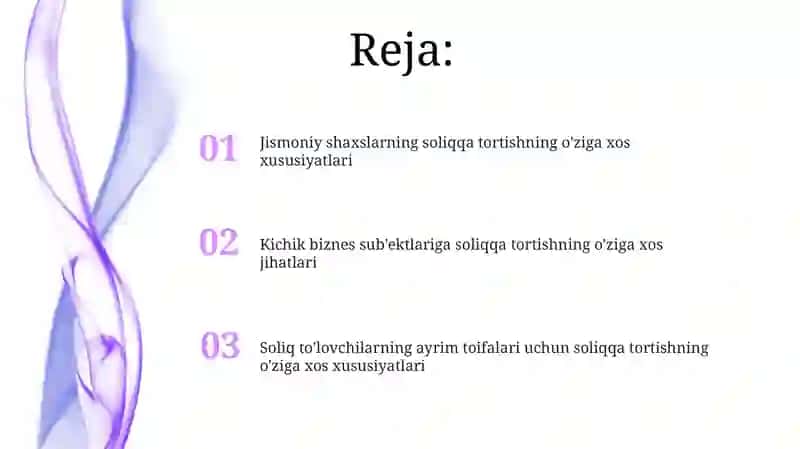 Savdo korxonalari uchun soliqqa tortish 2