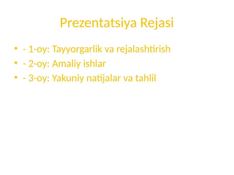 Amaliyot Prezentatsiyasi 2