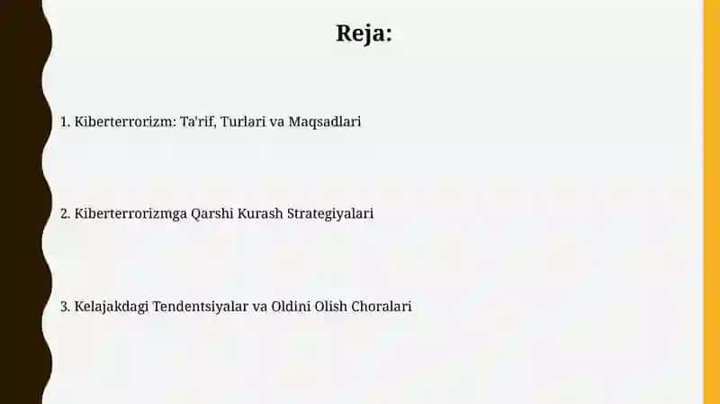 Kiberterrorizm va unda himoyalanish 2