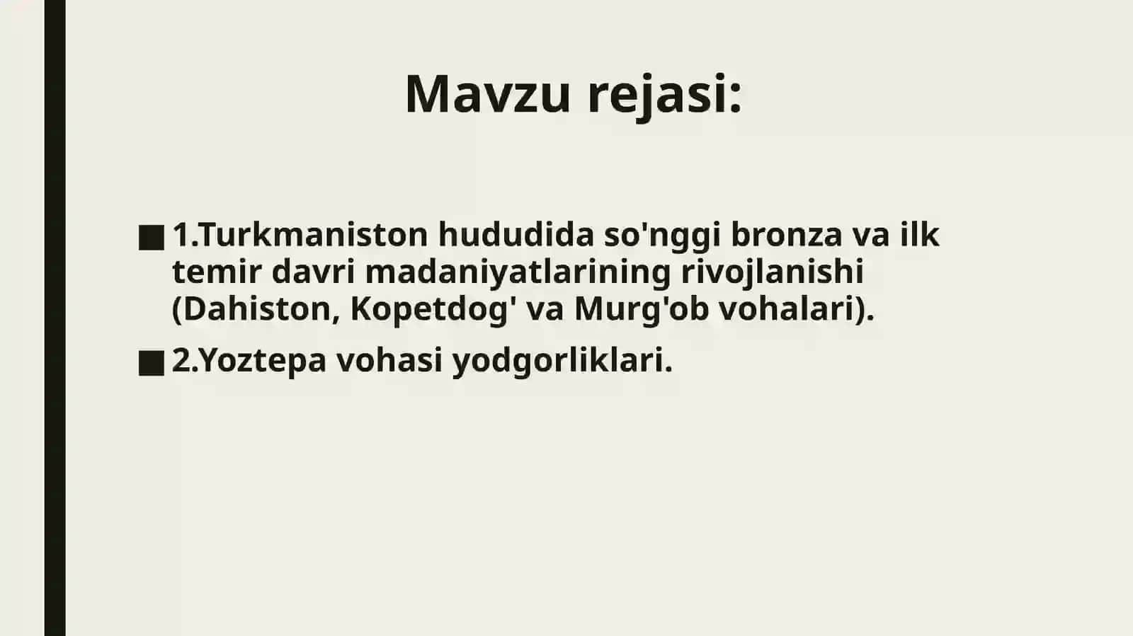 So’ngi bronza va ilk temir davri 2