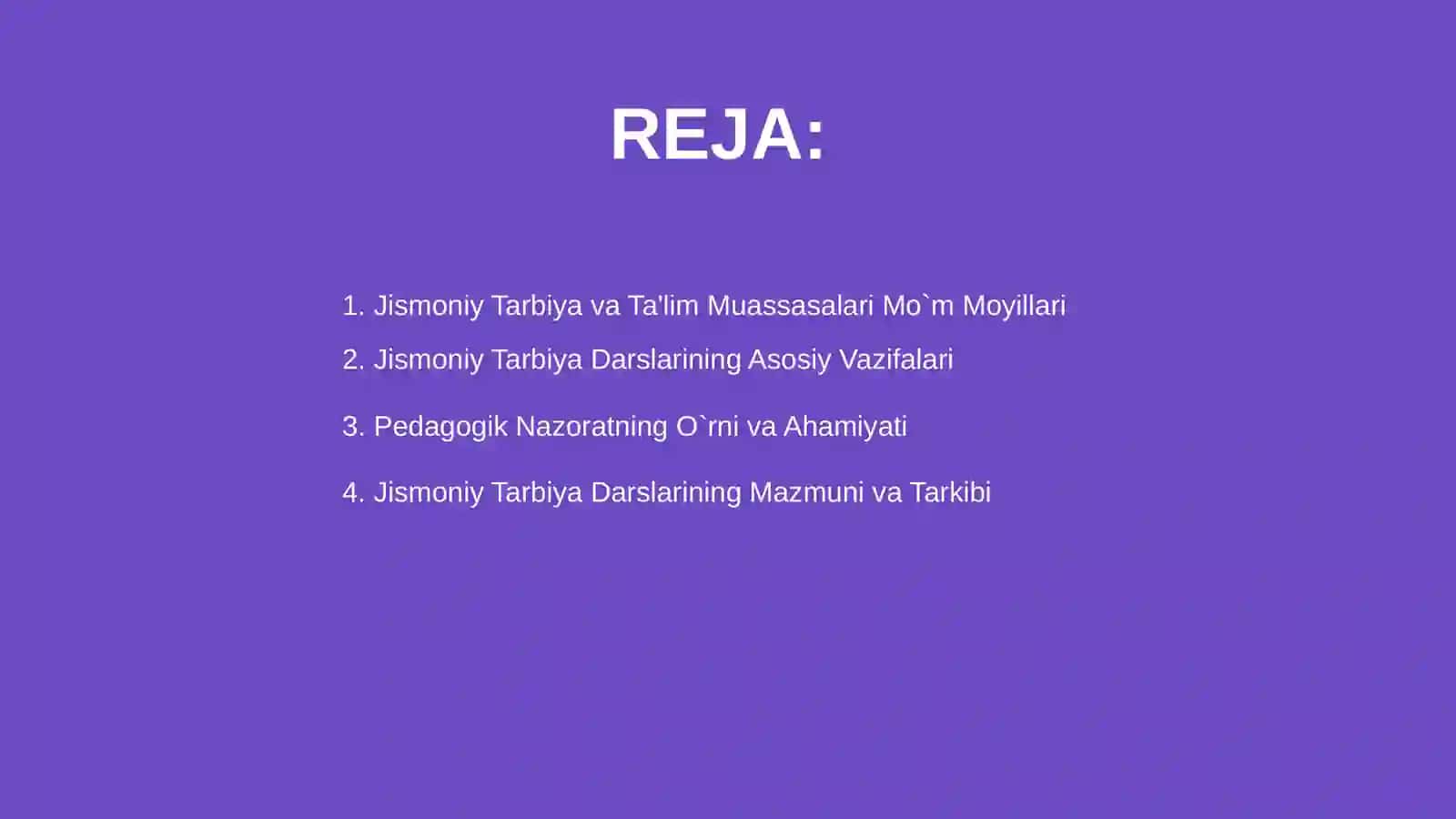 Jismoniy tarbiya va pedagogik nazorat 2