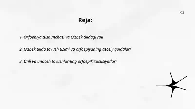 Oʻzbek tili orfoepiyasining oʻrganilishi 2