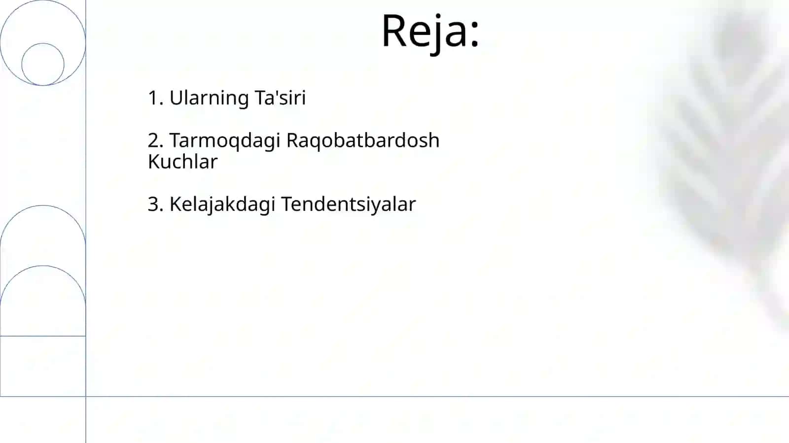 Tarmoqda raqobatchilik kuchlari va ularning ta'siri 2