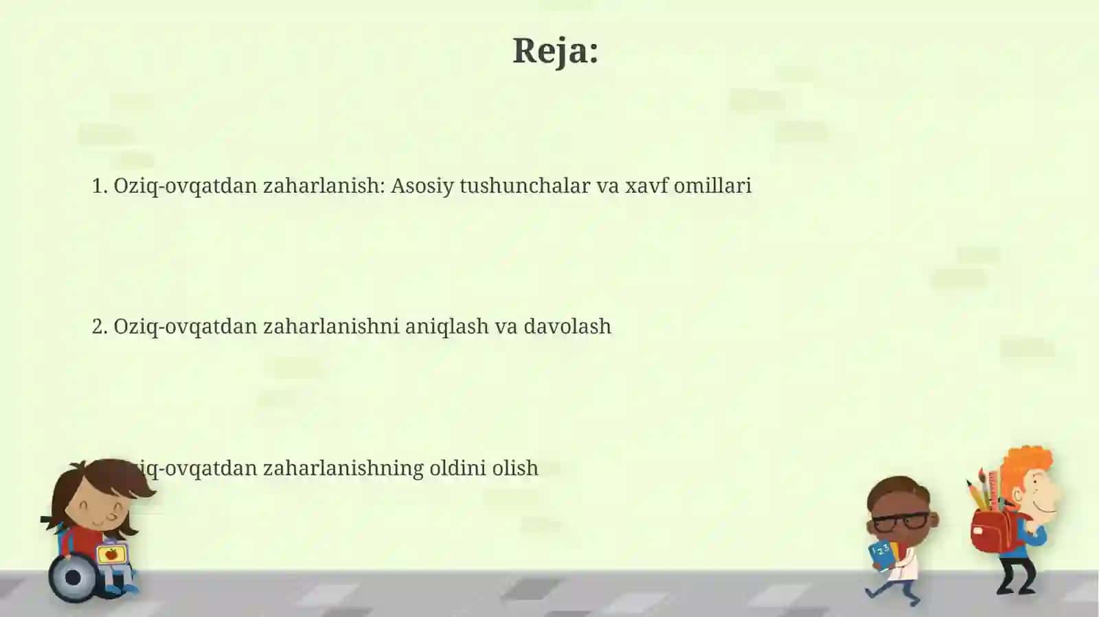 Oziq-ovqatdan zaharlanishlar va ularning profilaktikasi 2