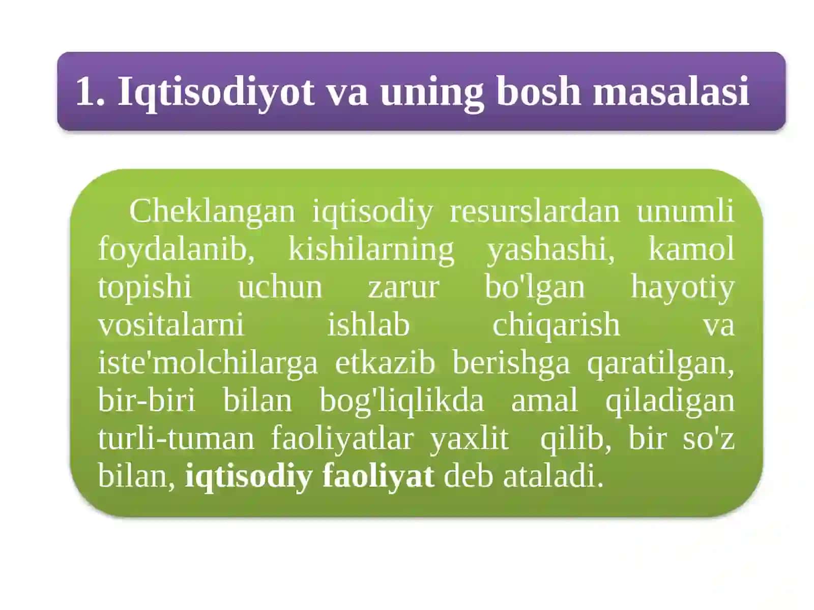 Iqtisodiyoti 2