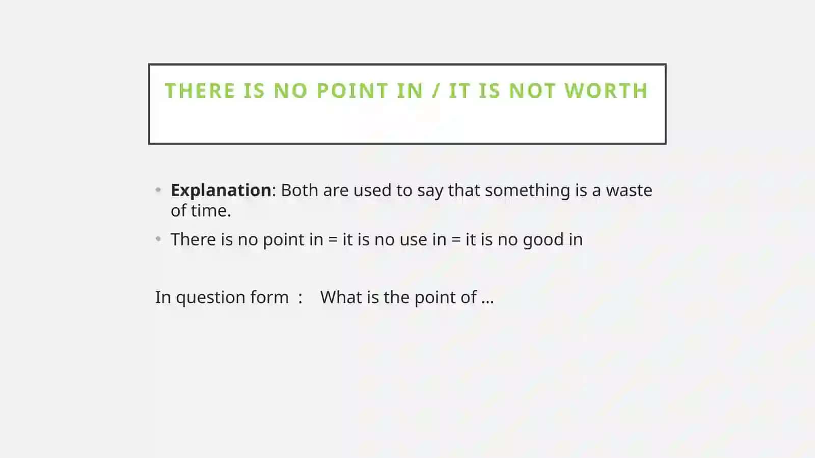 ESL Pre-Exam Revision lesson Outline 2