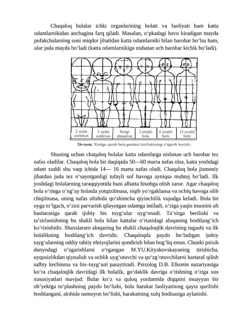Chaqaloqlik va ilk bolalik davrining psixologik xususiyatlari 2