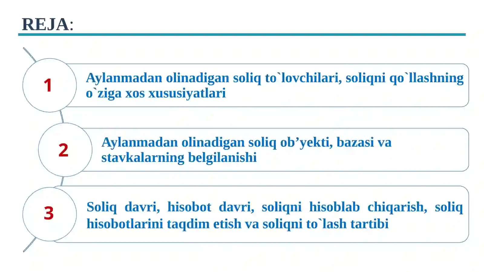 Aylanmadan olinadigan soliq 2