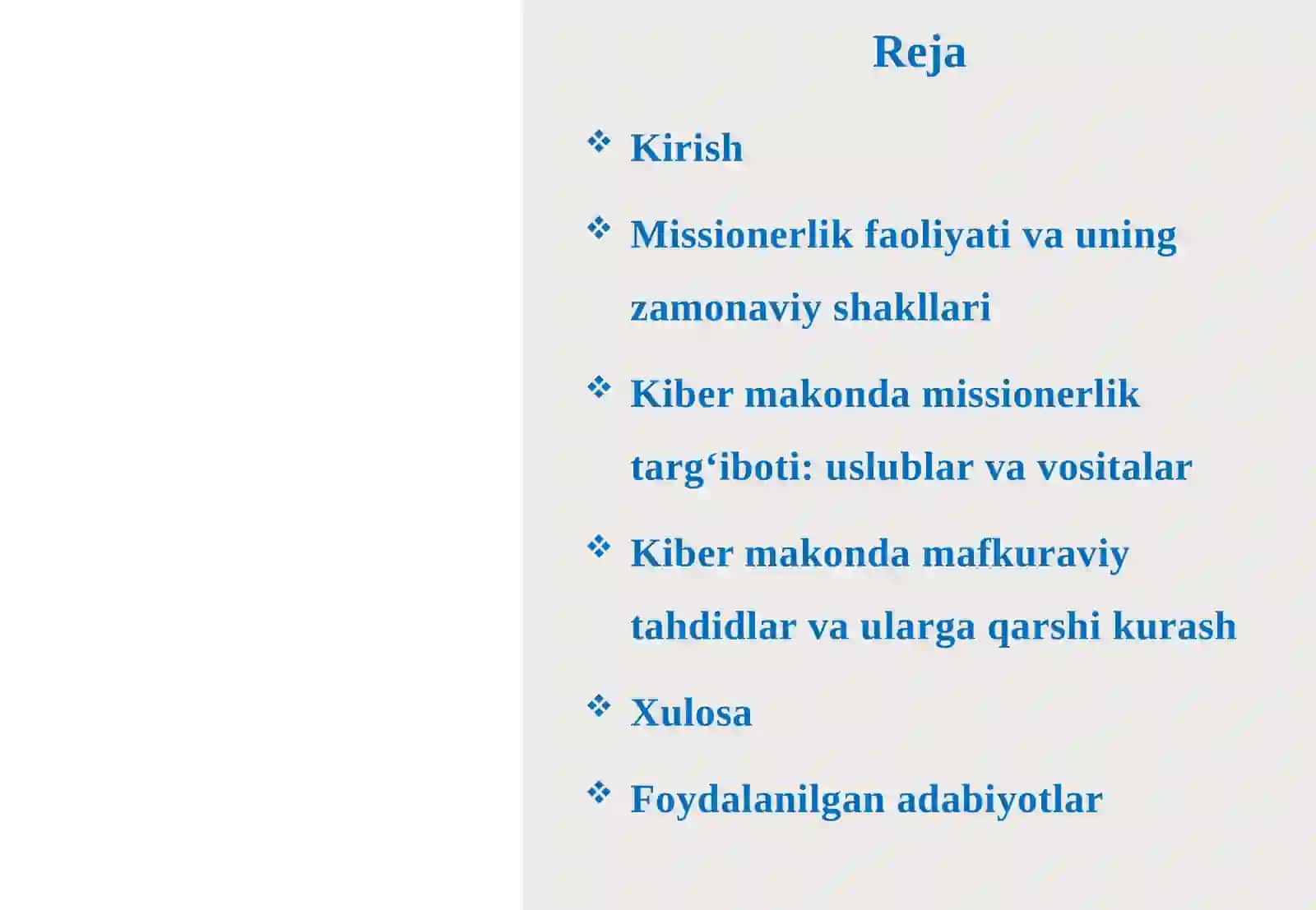 Kibermakonda Missionerlik Tarqiboti: Uslublar va Vositalar 2