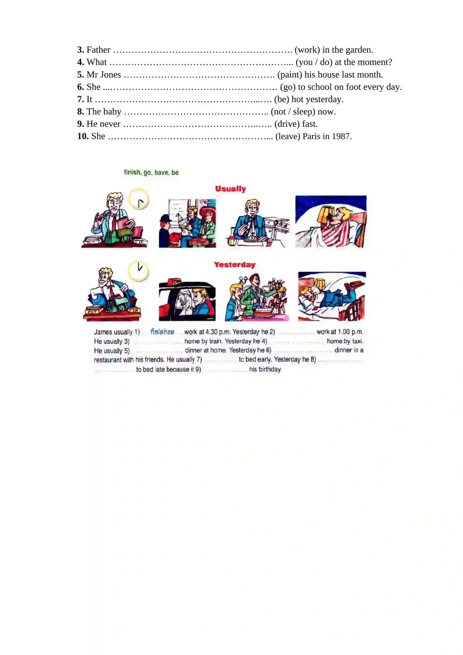 GRAMMAR:PAST SIMPLE (2) 2