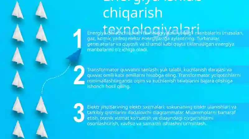 Elektr Energiyasini Hosil Qilish Va Tarqatilishihaqida Tushuncha Berin.Kuch Transformatorlarini Quvatini Tanlash. Elektr Uskunalarning Elektr Sxemasi 2