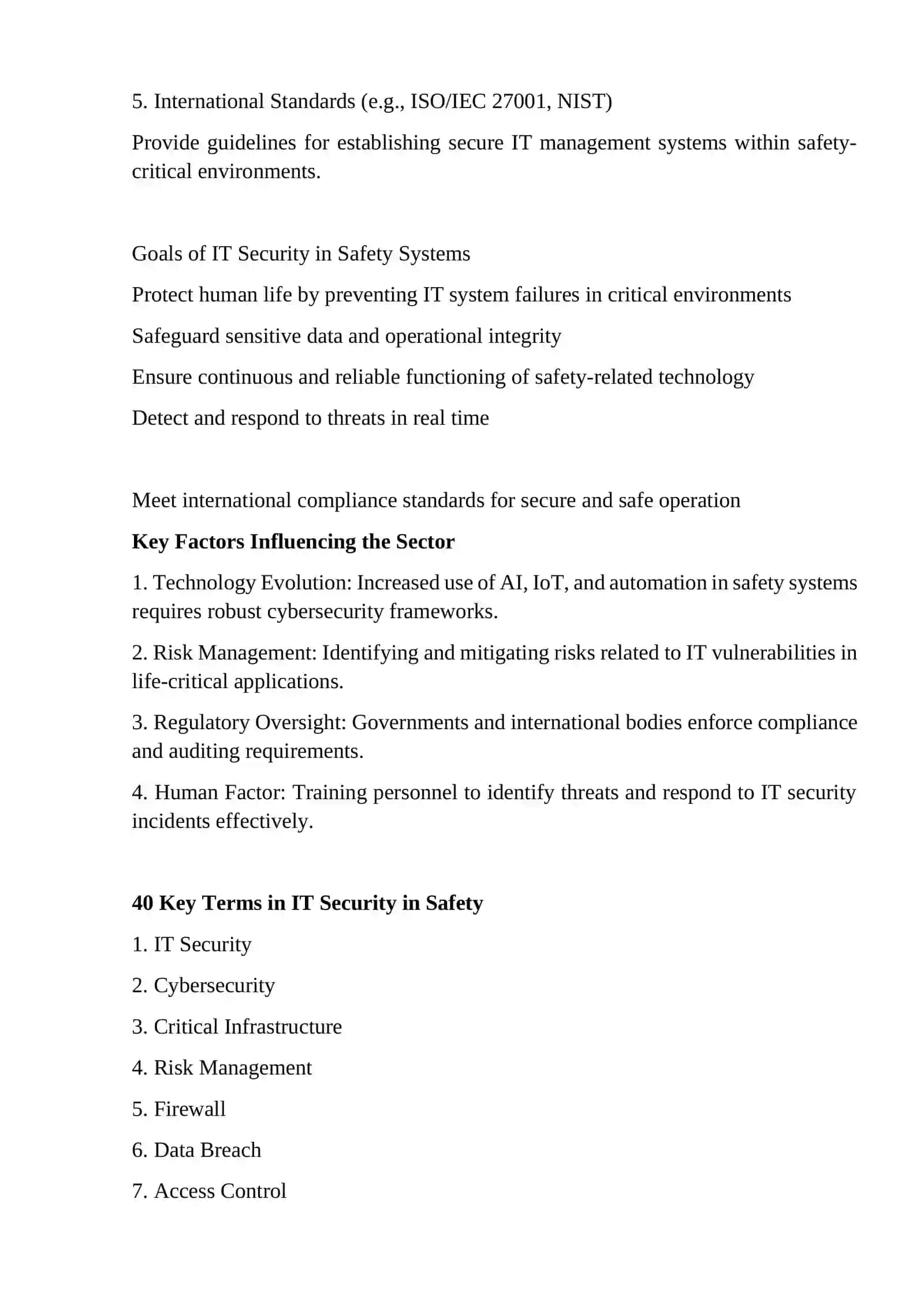 IT Security in Safety.self stady 2