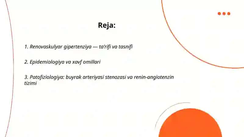 Renovaskulyar gipertenziya 2