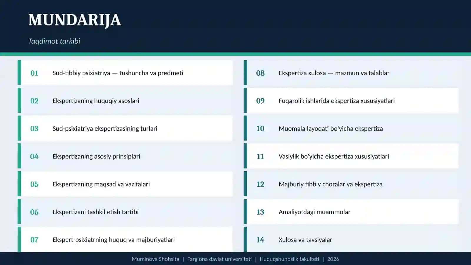 SUD-TIBBIY PSIXIATRIYA EKSPERTIZASI 2