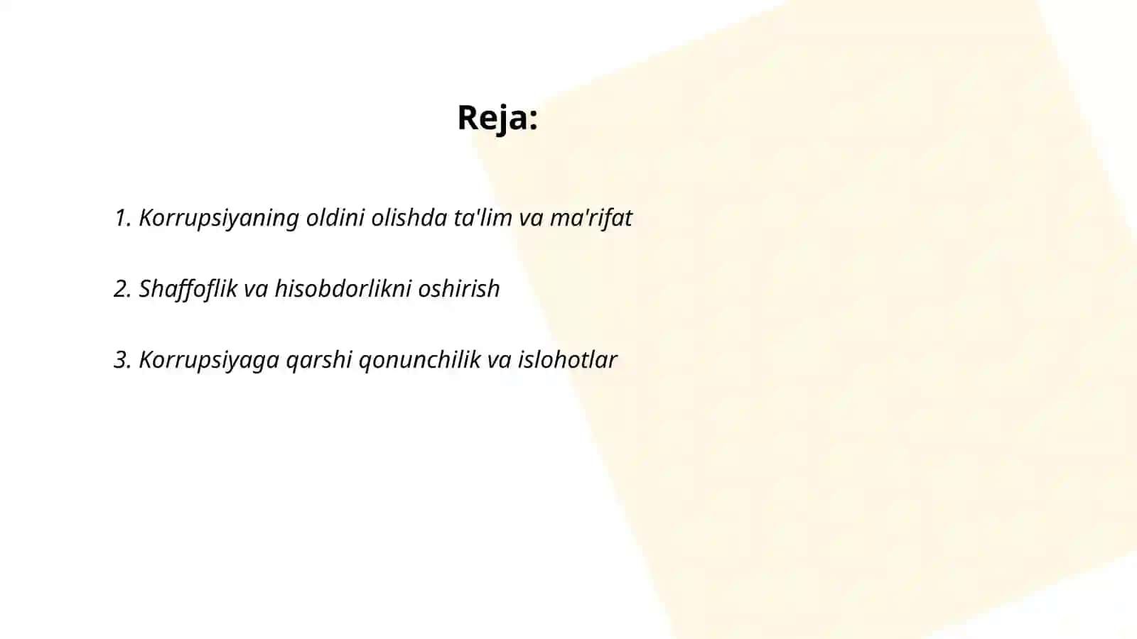 Bugungi kunda korrupsiyaga qarshi kurashishning samarali mexanizmlari 2