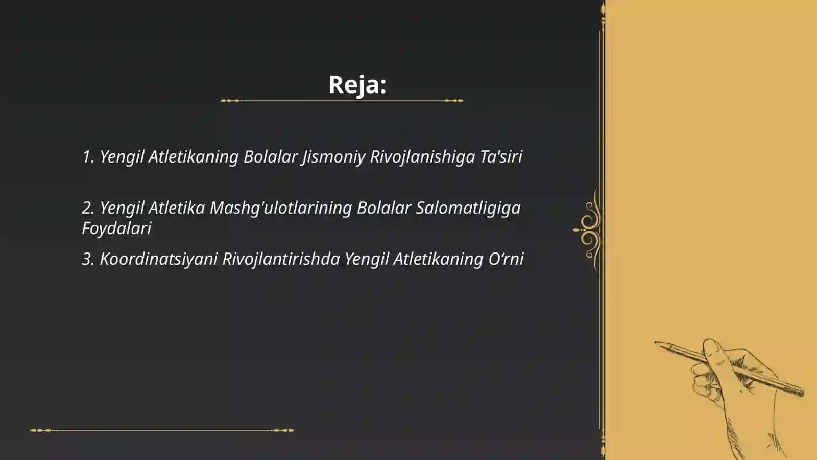 Yengil Atletikaning Bolalar Jismoniy Rivojlanishiga Ta'siri 2