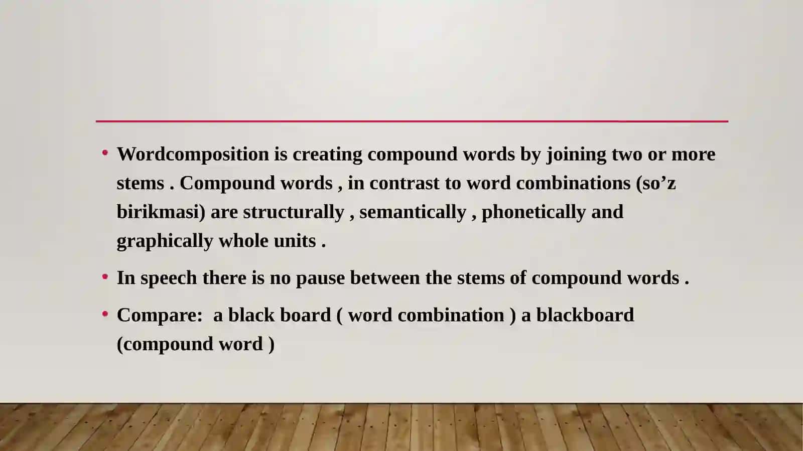 Word composition 2