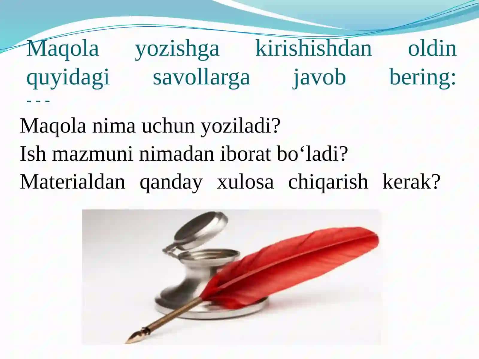 Ilmiy maqolalar yozish qoidalari 2