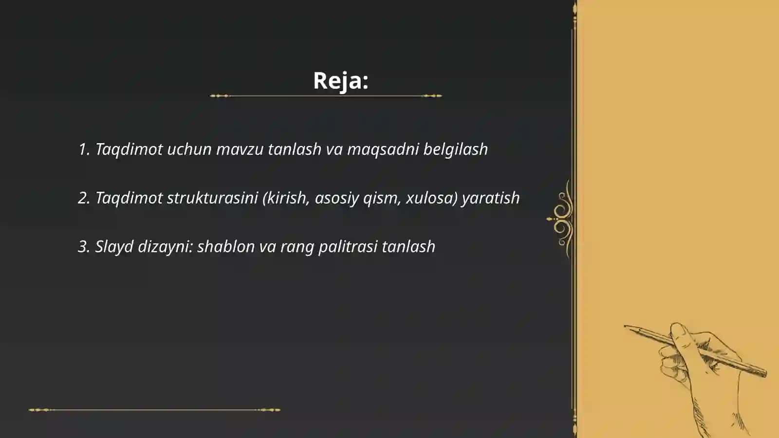 Chiqarib ber tqdimot 2
