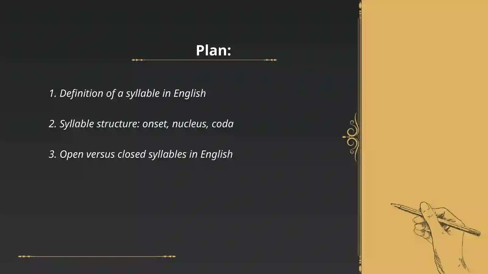Syllables in English 2