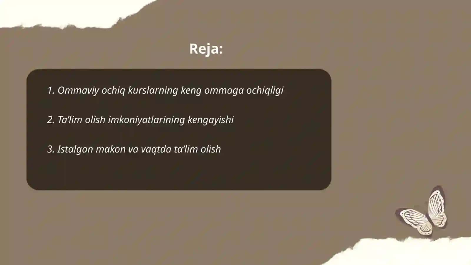 Ommaviy ochiq kurslarning afzalliklari 2