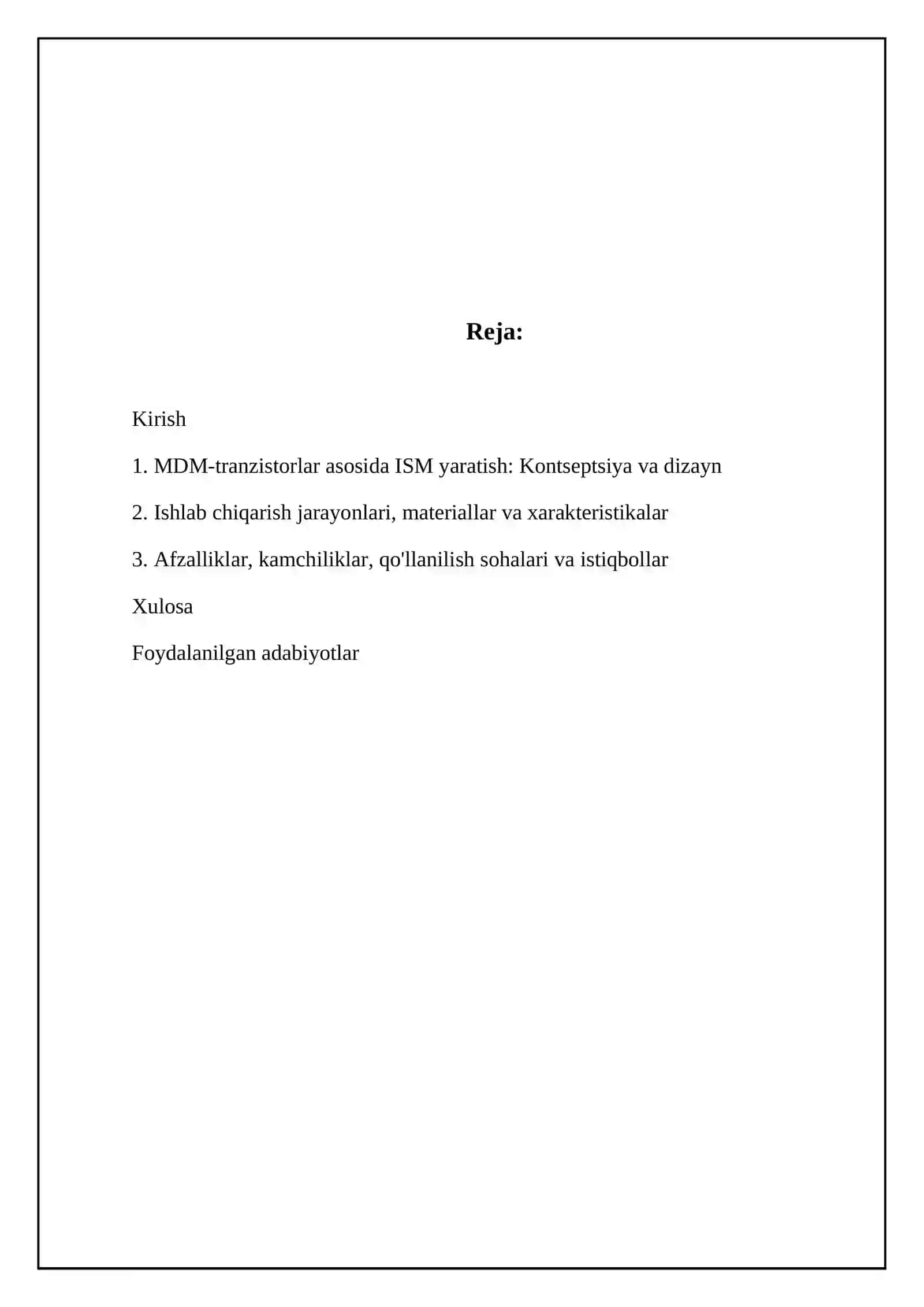 Integrallangan sensor modullari (ISM) zamonaviy elektronika va sensor texnologiyalari 2