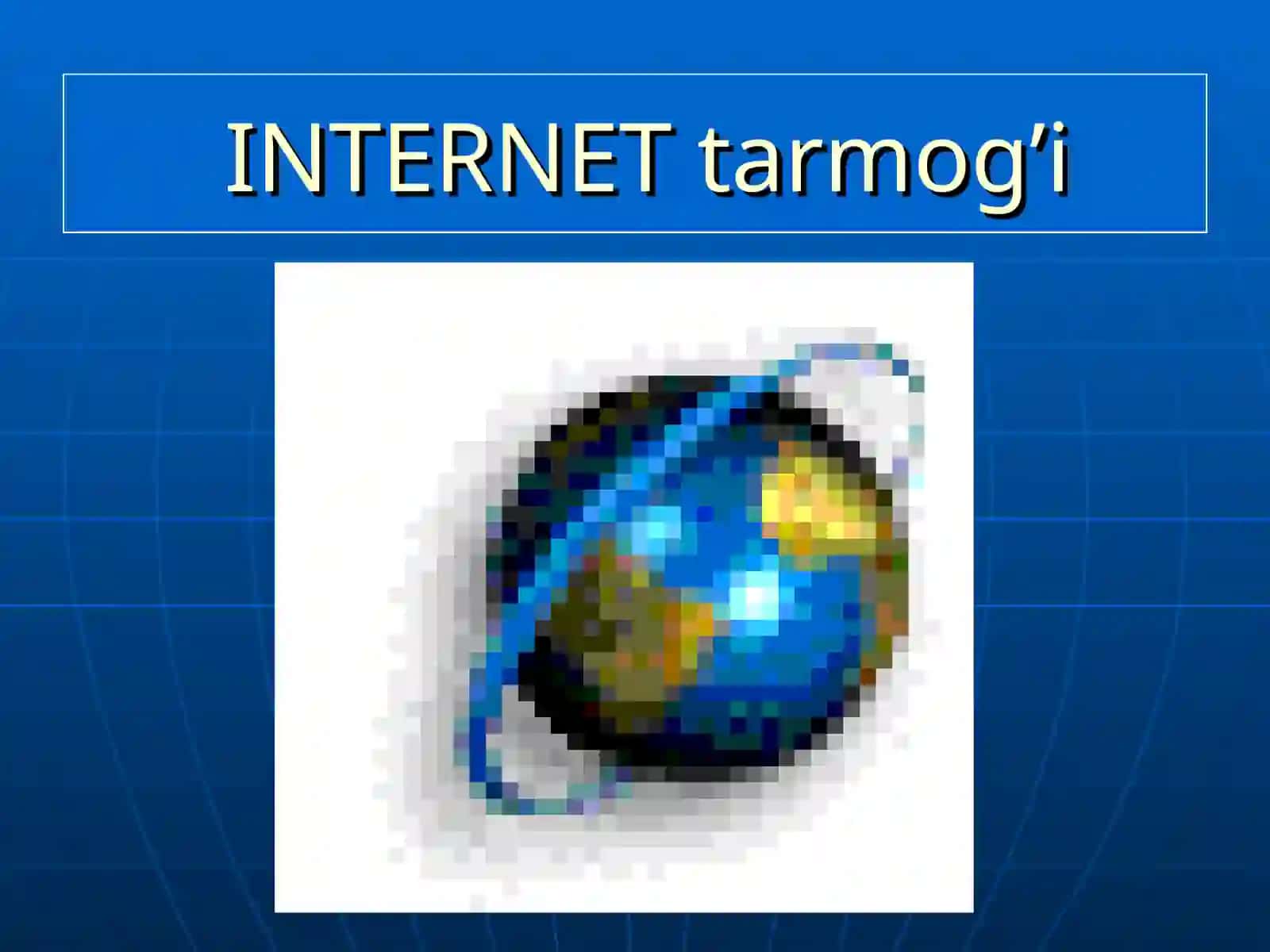 Global kompyuter tarmog’I 2