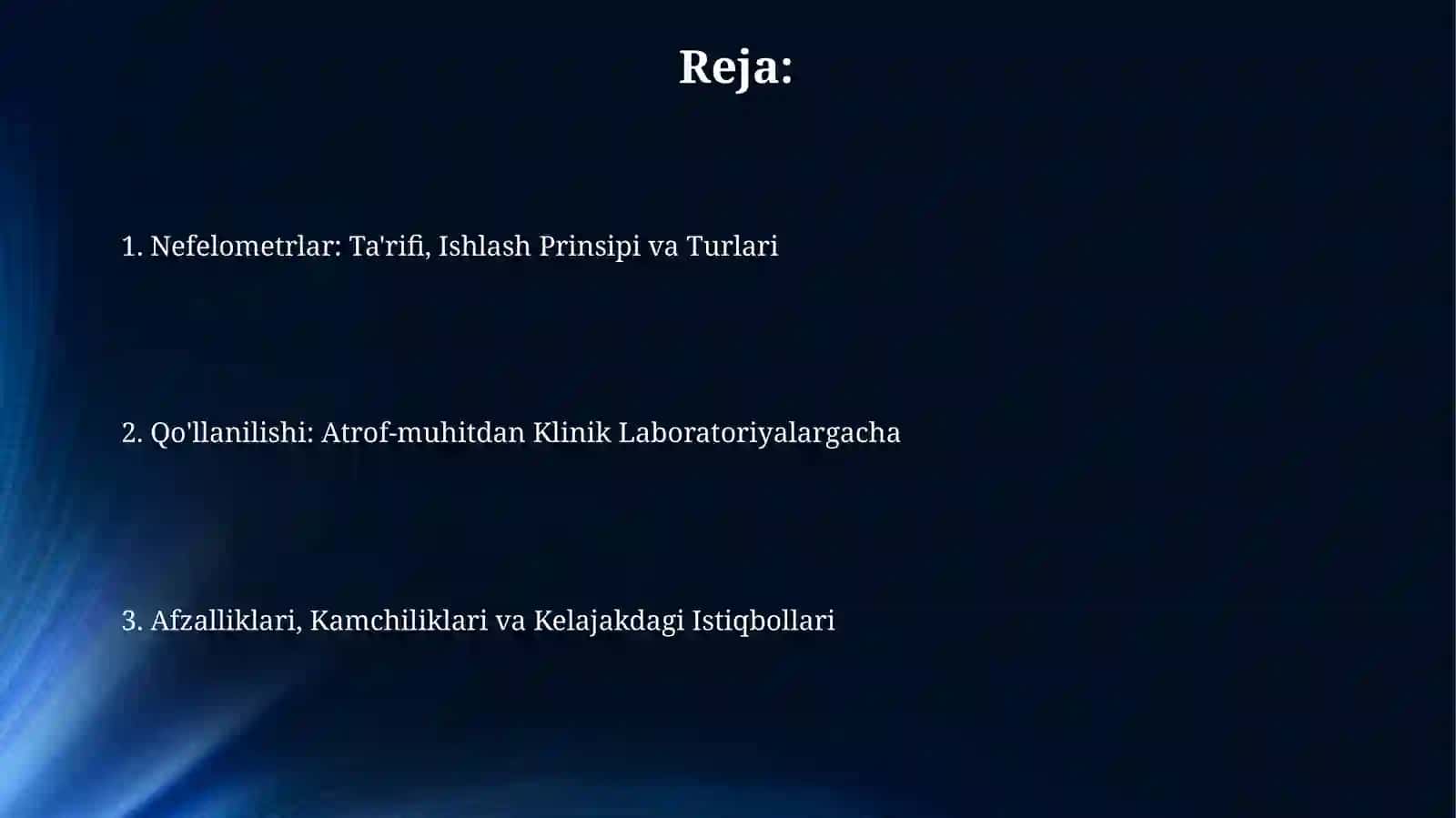 Nefelometrlar: Ta'rif va Ishlash Prinsipi 2