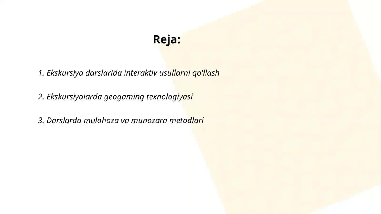 Ekskursiya darslarida interaktiv usullarni qo'llash 2