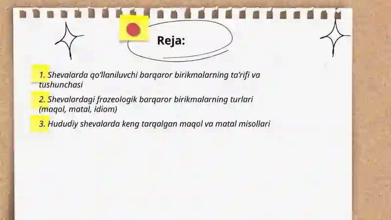 Shevalarda qoʻllaniluvchi barqaror birikmalar 2