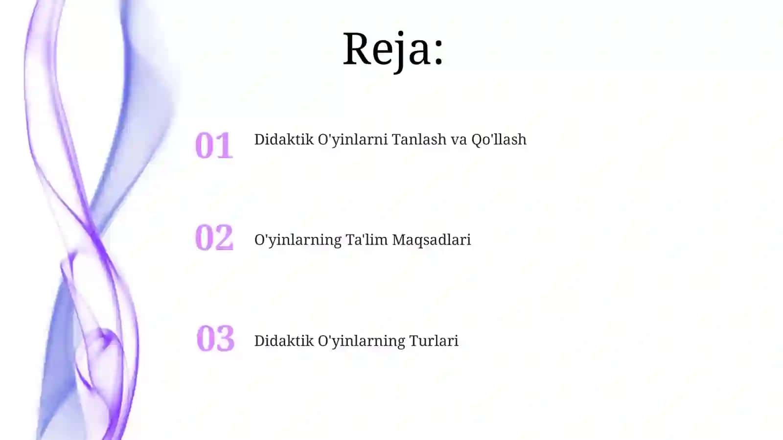 Didaktik O'yinlarni Tanlash va Qo'llash 2