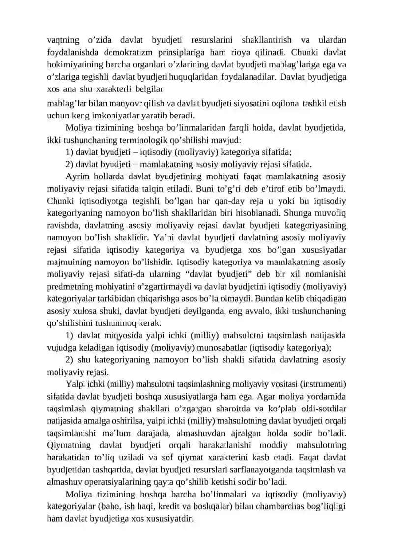 Davlat Byudjeti Reja 2