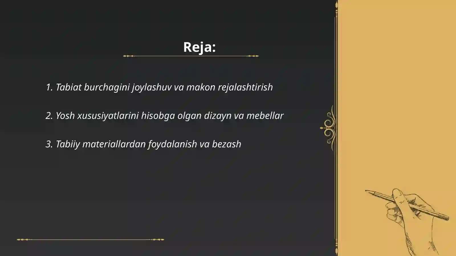 Maktabgacha taʼlim tashkilotlarida tabiat burchagini tashkil qilish 2