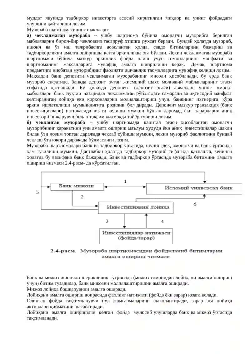 islom moliyasida foyda zararlar 2
