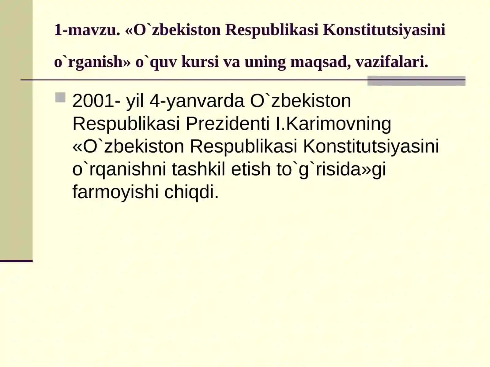 Konstitutsiyaning tuzilishi 2