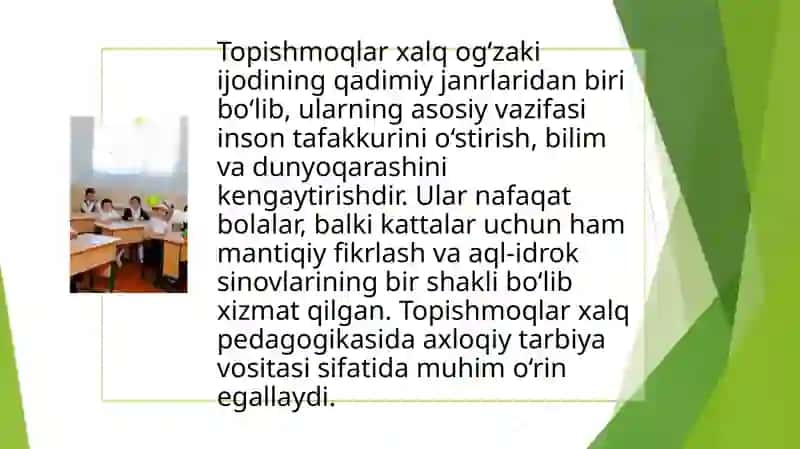 Topishmoqlarning etno-pedagogik xususiyatlari 2